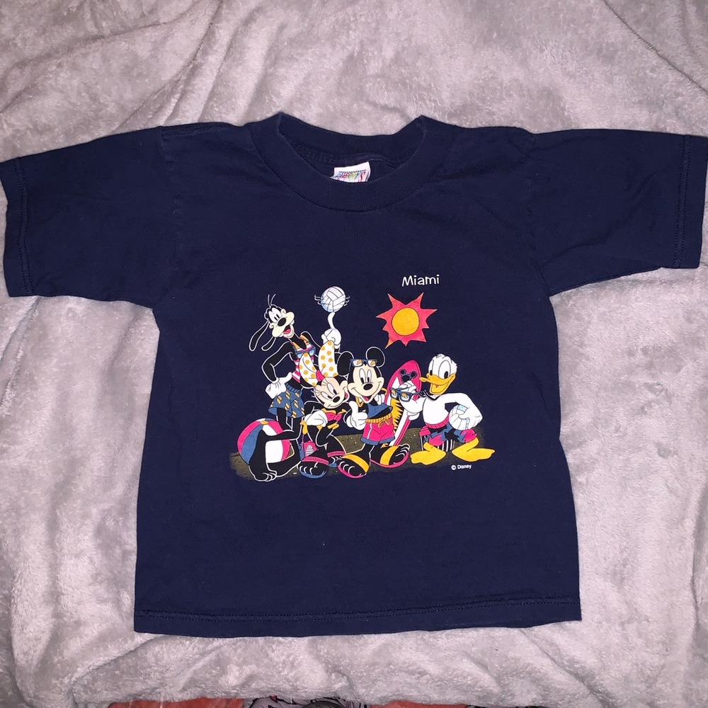 Vintage Y2K Disney Mickey Mouse Miami Tee